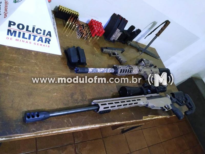 Atirador esportivo é preso pela PM por porte ilegal...