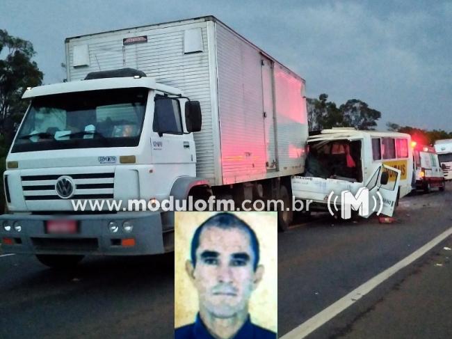 Grave acidente na BR-365 mata uma pessoa e deixa...