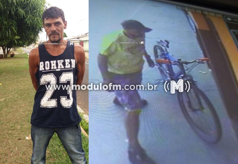 Ladrão que atacou comércio de idosa de 68 anos é preso pela PM