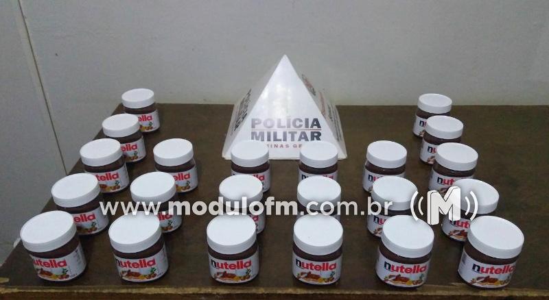PM prende mulher que furtava potes de nutella e...