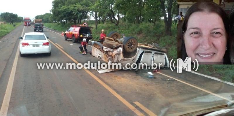 Acidente com Casal de Iraí de Minas deixa mulher...