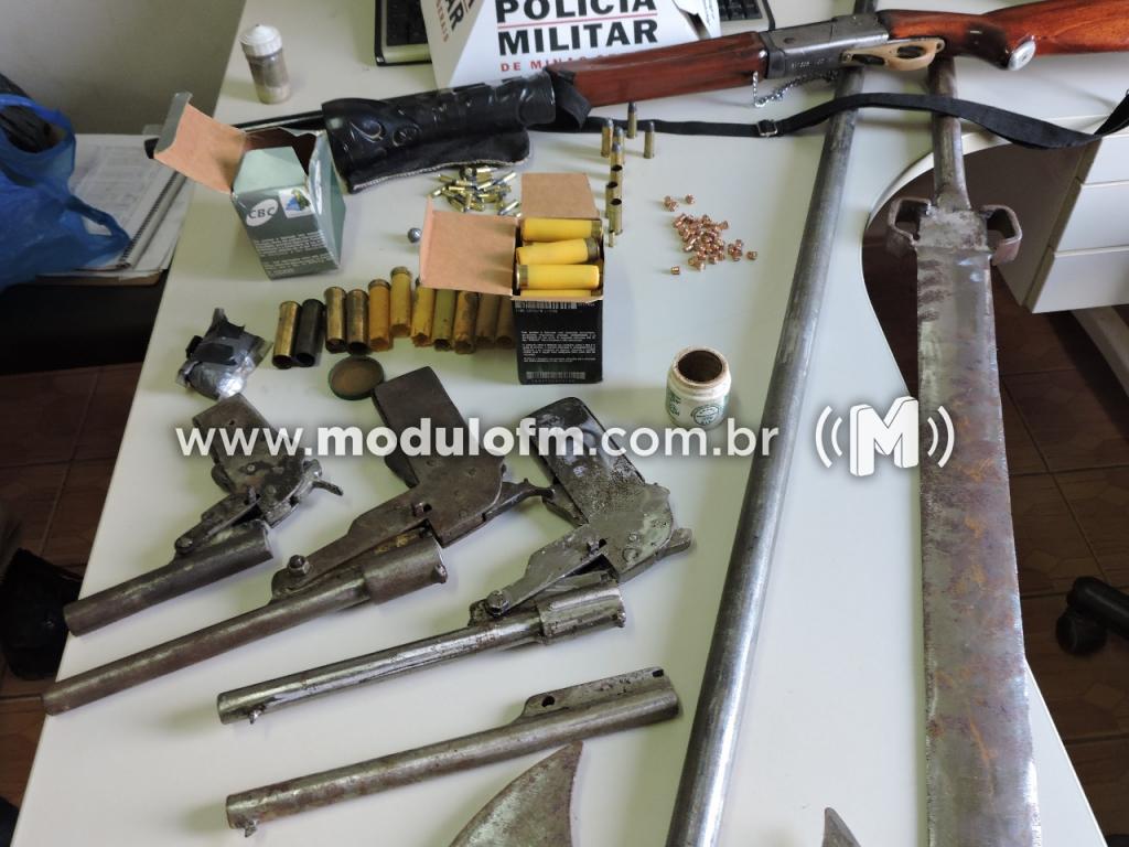 Imagem 2 do post Dois homens são presos e vasto material apreendido em fazenda de Monte Carmelo