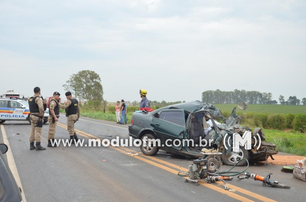 Imagem 1 do post Homem morre em grave acidente na BR-365 em Patrocínio