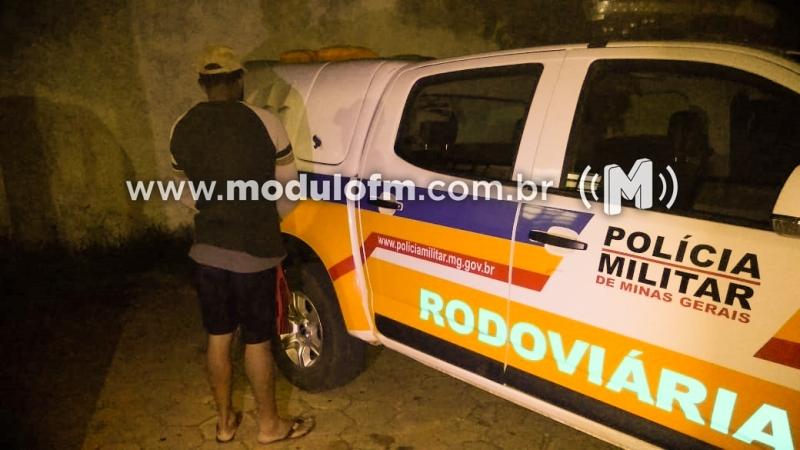 Polícia Militar Rodoviária prende foragido da Justiça em Patrocínio