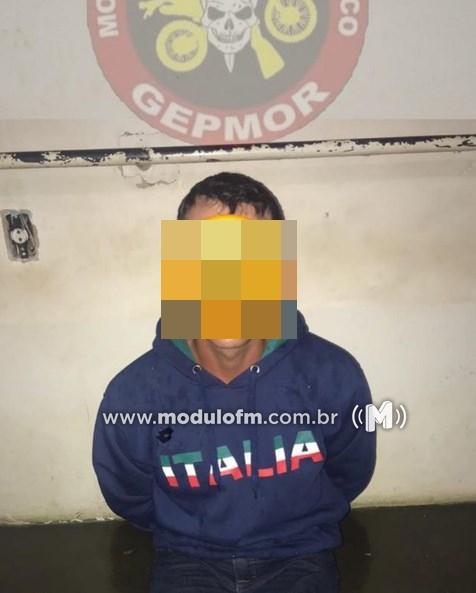 Foragido da justiça de São Paulo é capturado pelo GEPMOR
