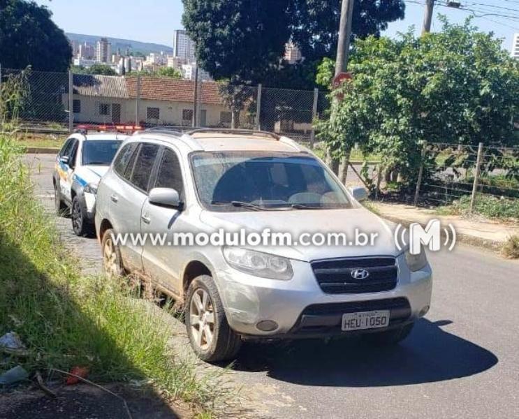Veículo utilizado em tentativa de assalto que alvejou produtor rural é localizado
