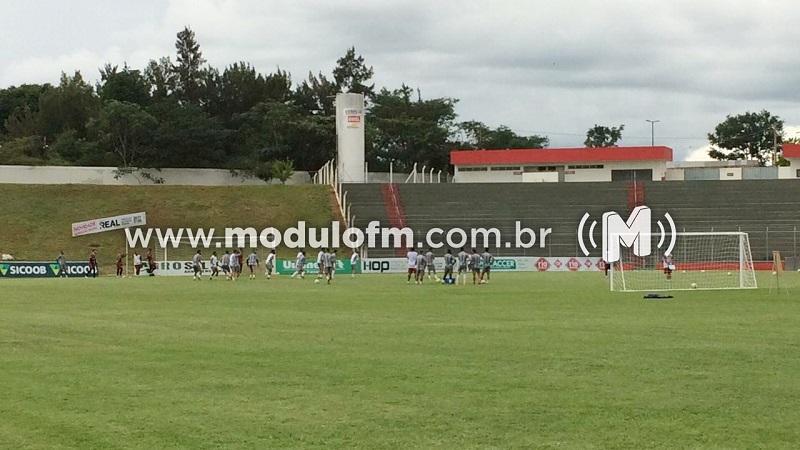 CAP realiza último treino e enfrenta o Uberlândia hoje no Parque do Sabiá