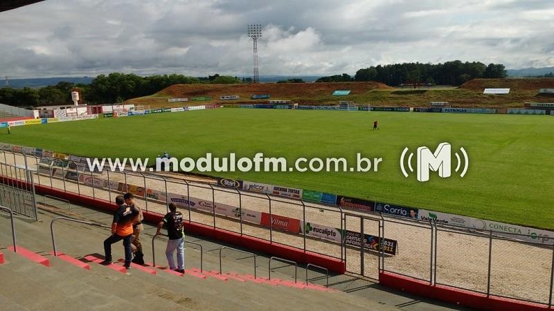 Polícia Militar realiza vistoria no Estádio Pedro Alves do...