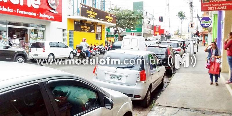 Estacionamento rotativo funcionará em horário reduzido na quarta-feira de cinzas
