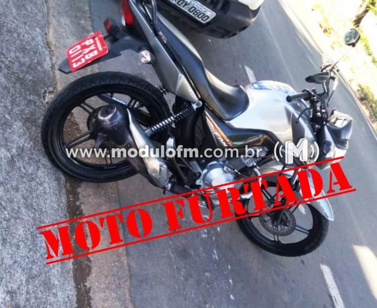 Moto é furtada em Patrocínio