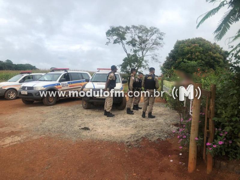 PM recaptura foragido da Justiça na zona rural de Serra do Salitre
