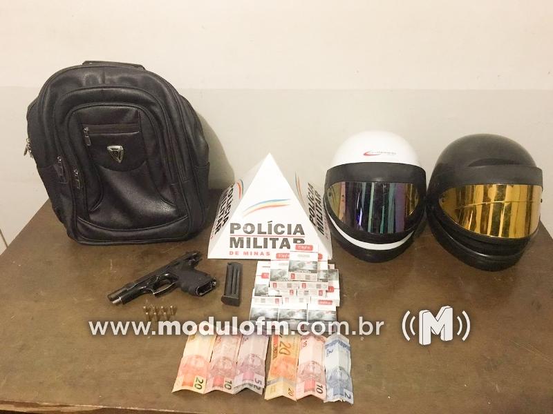 Criminosos armados assaltam Supermercado e são presos pela PM