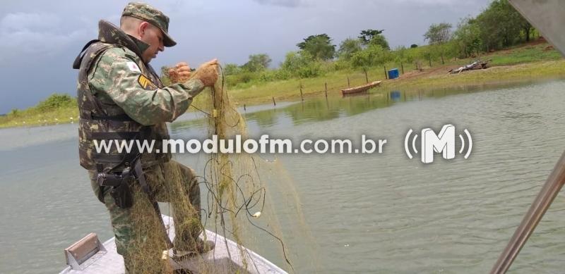 PM ambiental divulga balanço da piracema com 12 presos e 476 kg de pescado apreendidos