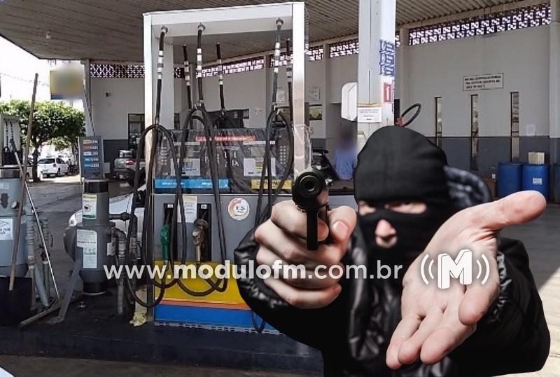 Posto de combustível é assaltado em Guimarânia