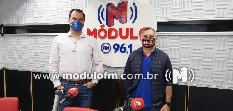 AO VIVO: Jornal da Módulo o superintendente da Santa Casa Augusto Moura