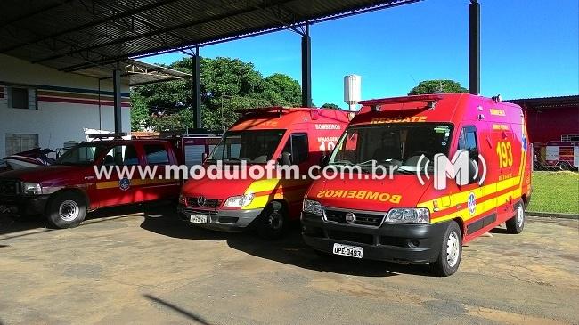 Bombeiros de Patrocínio realizam treinamento para atendimentos de casos do coronavírus