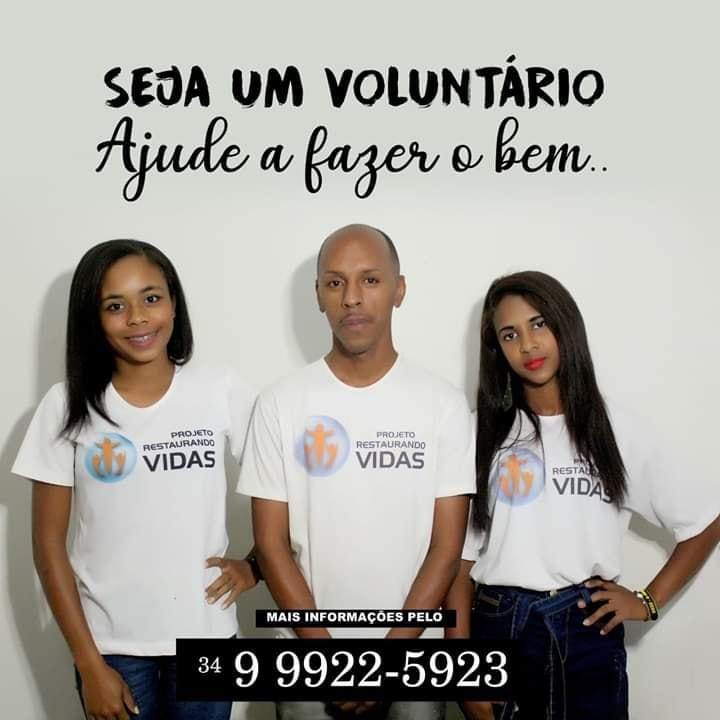 Projeto Restaurando Vidas arrecada alimentos para famílias carentes