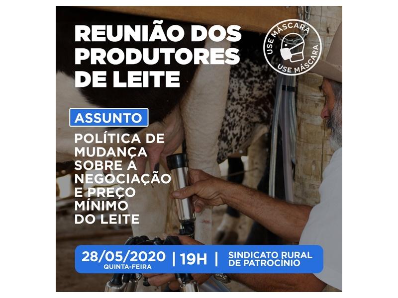 Reunião discute negociação e preço mínimo do leite