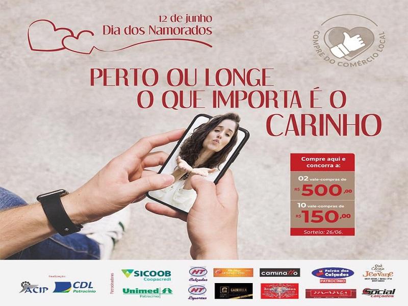 ACIP e CDL iniciam campanha do Dia dos Namorados