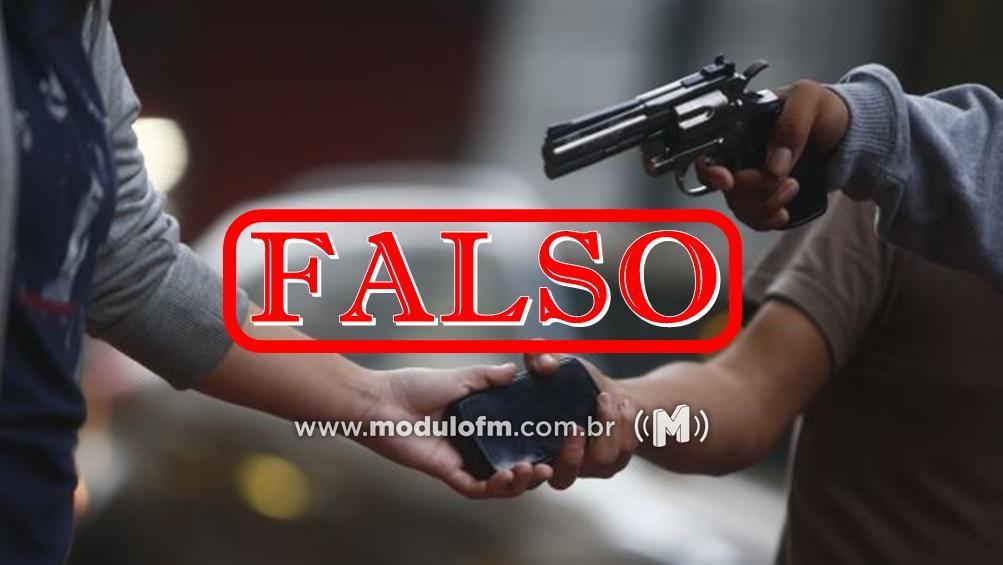 Homem é preso após forjar roubo de celular para receber seguro