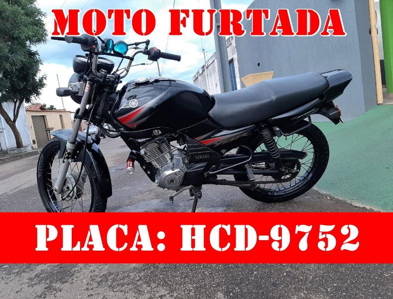 Moto é furtada em Patrocínio