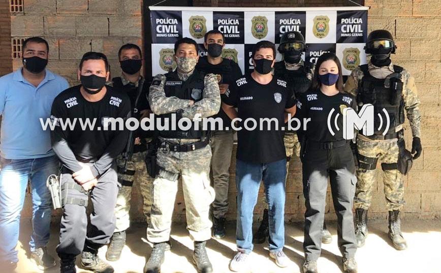 Policiais Penais são presos em operação contra comércio de drogas e uso de celulares dentro da penitenciaria de Patrocínio