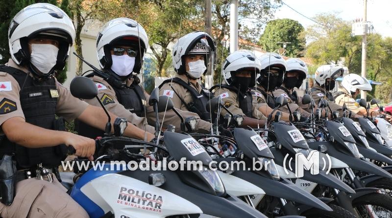 Tenente Coronel Caixeta faz balanço da 'Mega Operação Alferes'