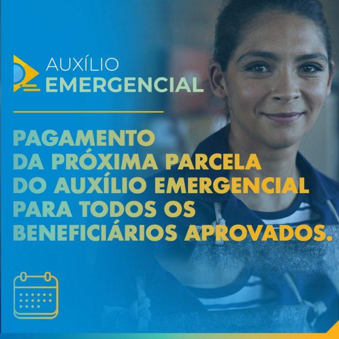 CAIXA, iniciou o pagamento das parcelas 4 e 5...