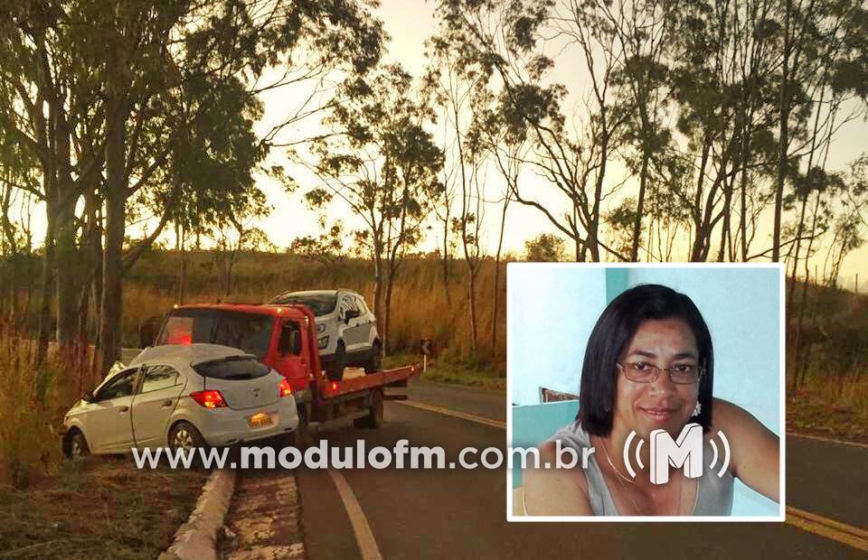 Enfermeira patrocinense morre em grave acidente