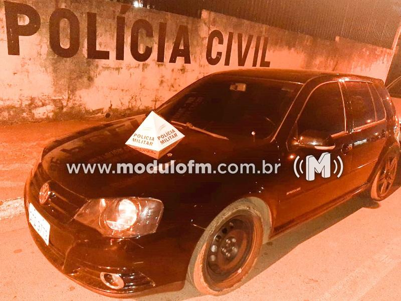 Suspeito de assaltar posto Avenida é preso pela PM