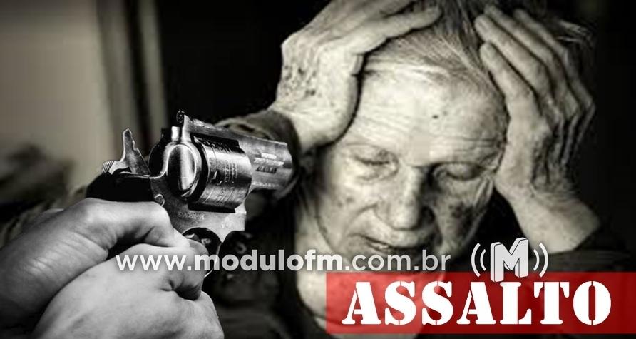 Idosa de 76 anos é agredida durante assalto em residência no bairro Santa Terezinha