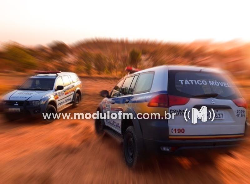 PM prende sete suspeitos de assaltar e agredir funcionários de fazenda