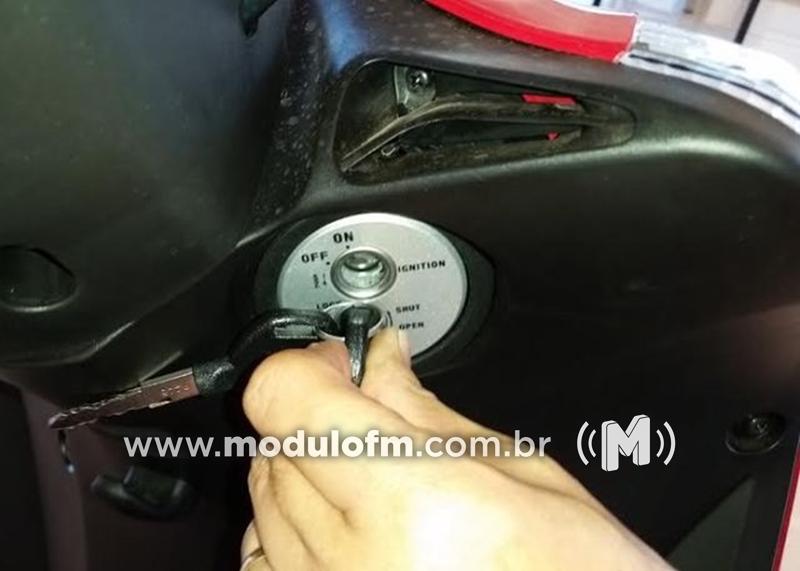 Homem deixa chave na ignição e tem moto furtada em Cruzeiro da Fortaleza