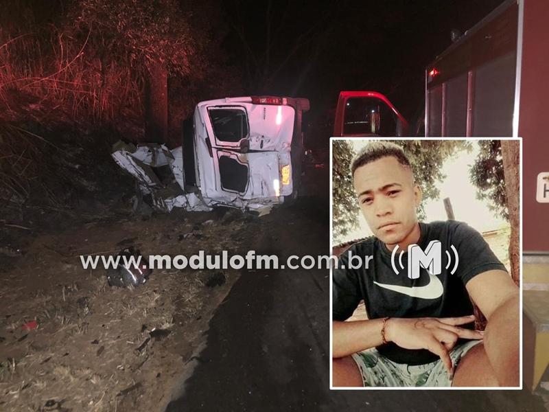 Morre único sobrevivente de tragédia com caminhão e van de Patrocínio na BR-365