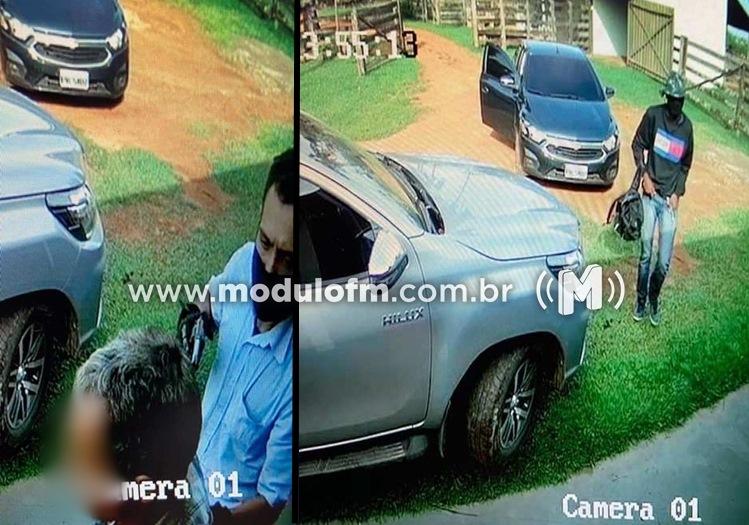 Atualizada: Candidato a prefeito de Cascalho Rico sofre tentativa de assalto