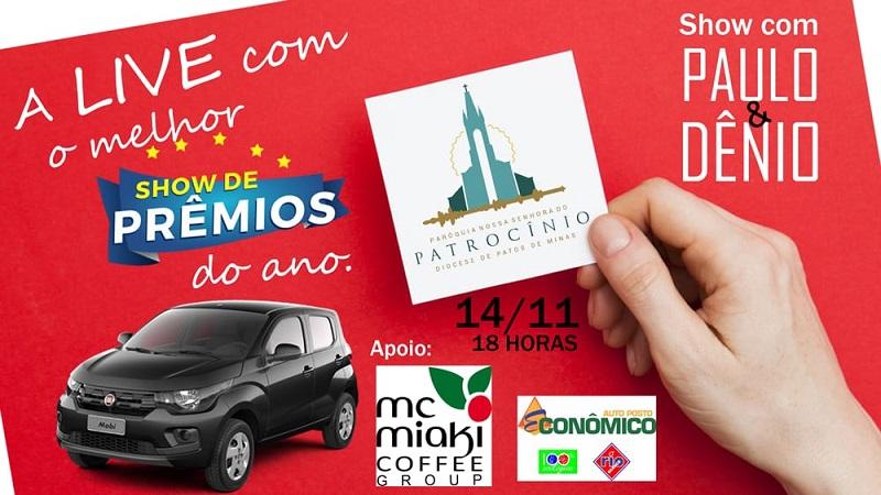 Paróquia Nossa Senhora do Patrocínio realiza show de prêmios...