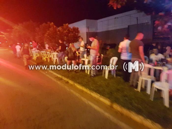 Ação conjunta fechou estabelecimentos e resultou em multa por descumprimento de medidas do covid-19