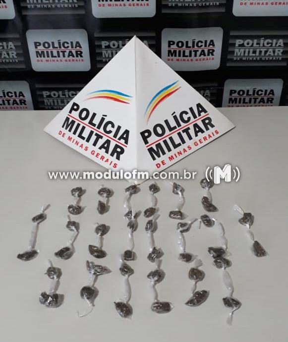 PM apreende dois menores por tráfico de drogas