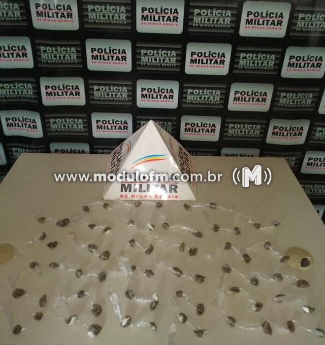 PM apreende mais um menor por tráfico de drogas no bairro Jardim Sul
