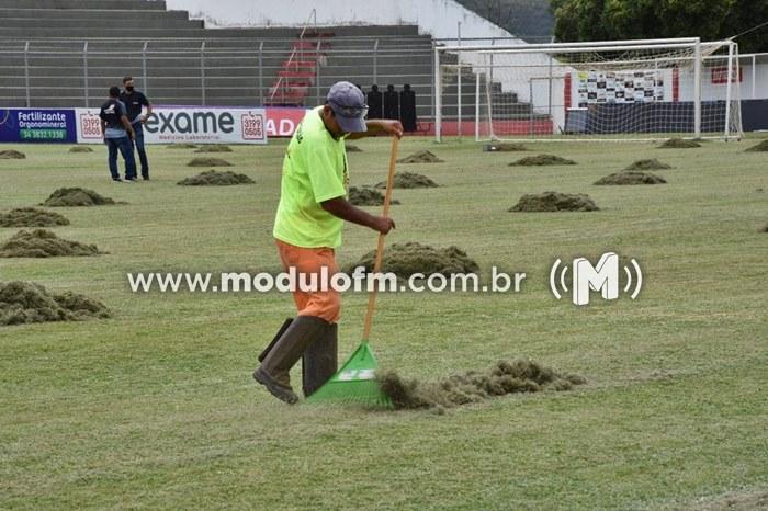 Estádio Pedro Alves está pronto para a estreia do Campeonato Mineiro 2021