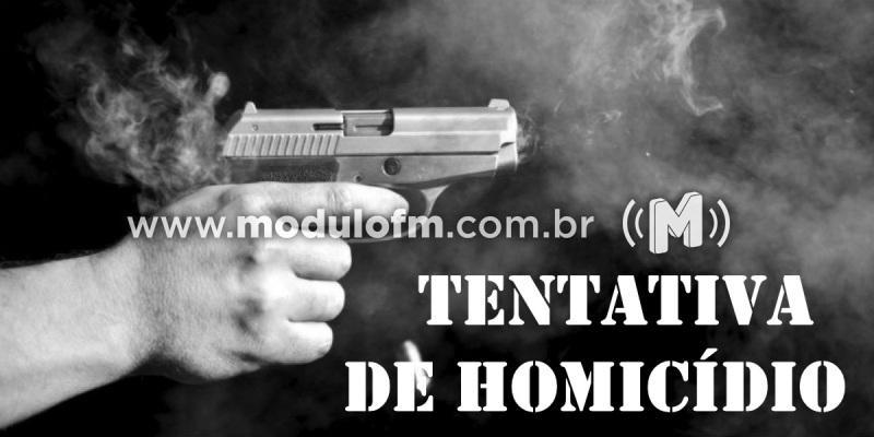 Homem é atingido por disparo de arma de fogo no bairro Serra Negra
