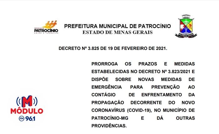 Novo decreto é publicado, eventos religiosos estão suspensos de forma presencial