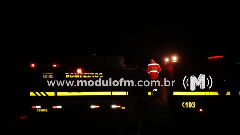 Avô salva neto durante incêndio em Patrocínio