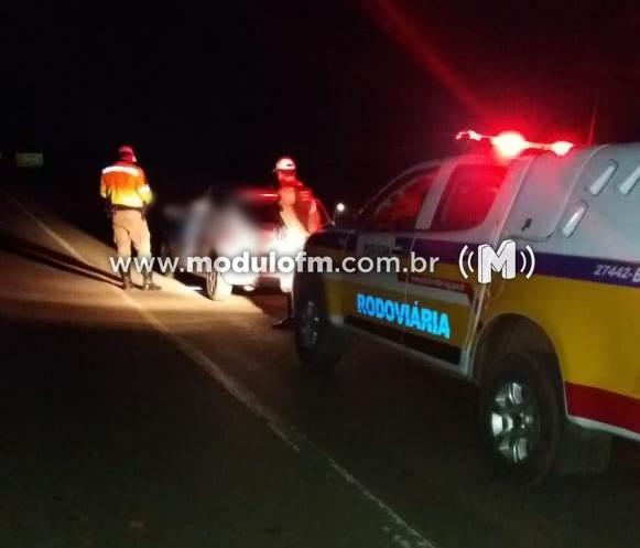 Homem é flagrado em blitz com documento falso na MG-188 em Patrocínio