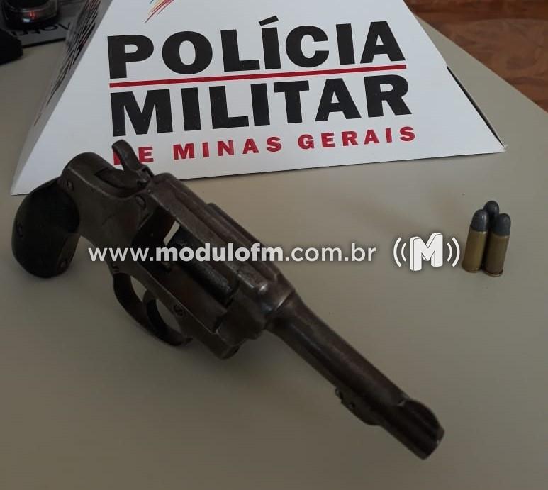 Homem é preso por porte ilegal de arma de fogo em Guimarânia