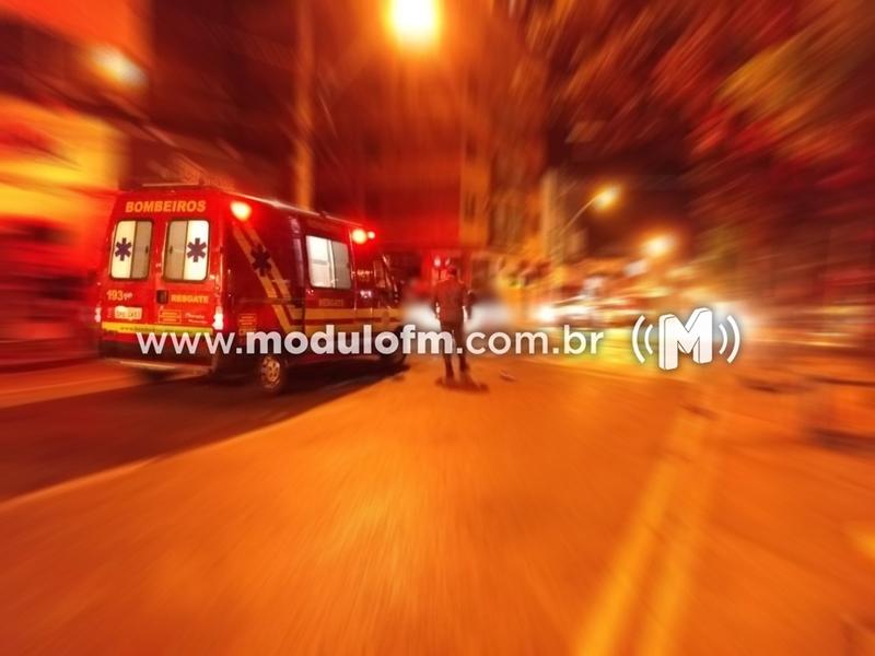 Motociclista fica ferido após ser atingido por ônibus do transporte coletivo em Patrocínio