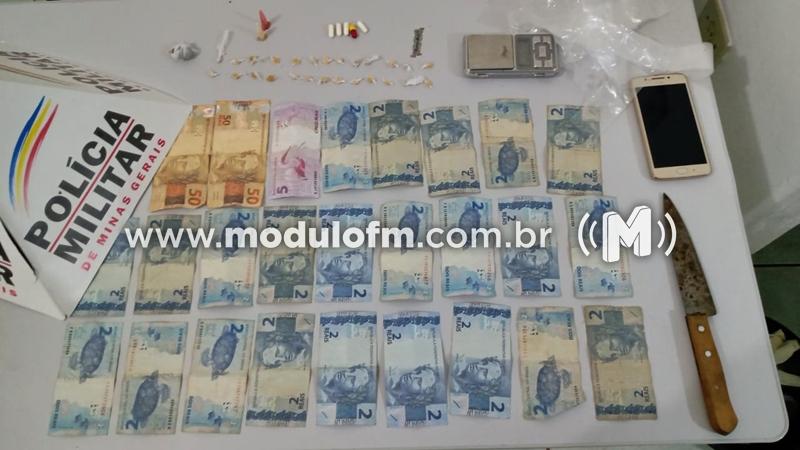 Três homens são presos suspeitos de tráfico de drogas