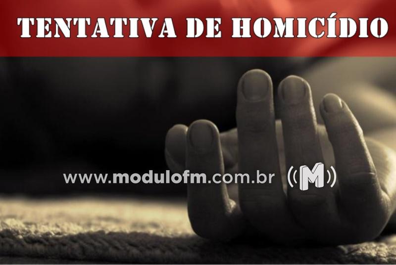 Homem é esfaqueado por marido após companheira ingerir bebida alcoólica e sair de casa em Patrocínio