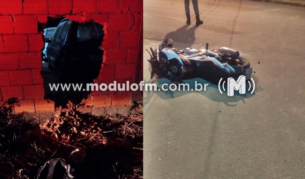 Jovem é preso após arrombar pátio credenciado do Detran e furtar moto