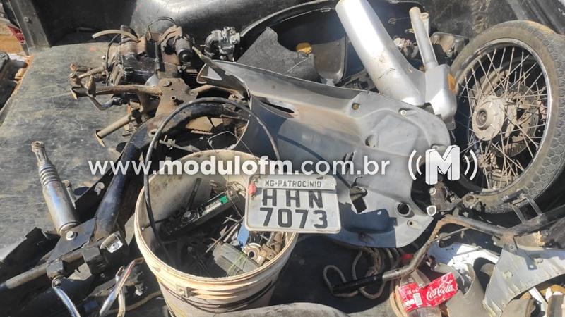 PM apreende menor com veículo produto furto e com arma de pressão modificada